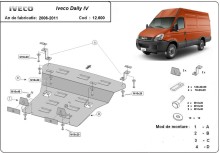 Stahl Unterfahrschutz für Motor Iveco Daily 4 (2006-2011)