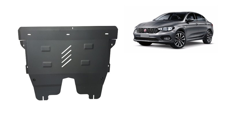Stahl Unterfahrschutz für Motor Fiat Tipo (2015-2026)