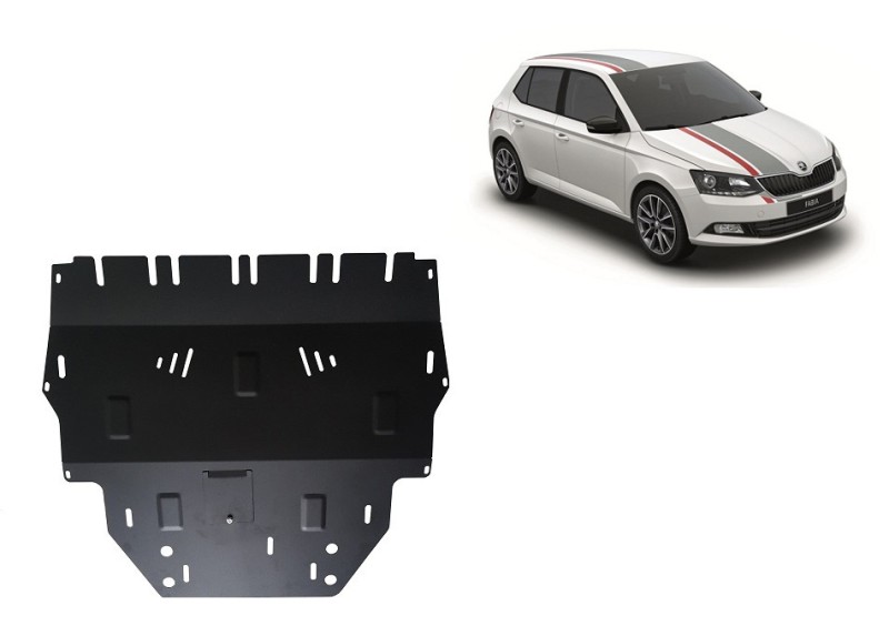 Stahl Unterfahrschutz für Motor Skoda Fabia 3 Diesel (2015-2021)