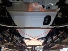 Aluminium Unterfahrschutz für Motor Volkswagen Amarok (2023-2026)