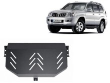 Stahl Unterfahrschutz für Kraftstofftank Toyota Land Cruiser J120 - tylko dla wersji 3-drzwiowej (2002-2009)