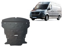 Stahl Unterfahrschutz für Motor Mercedes Sprinter-FWD (2018-2026)