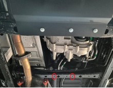 Stahl Unterfahrschutz für Differential Baic Beijing BJ60 (2022-2026)