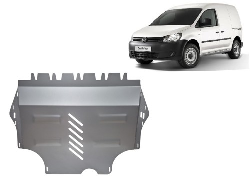 Aluminium Unterfahrschutz für Motor Volkswagen Caddy (2011-2020)
