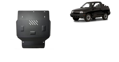 Stahl Unterfahrschutz für Motor Chevrolet Tracker (1999-2005)