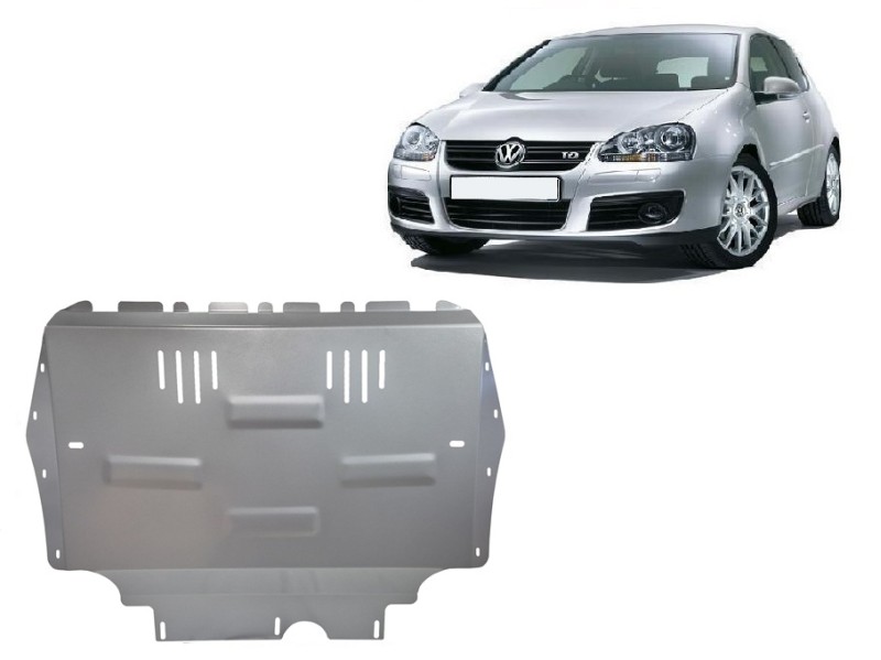 Aluminium Unterfahrschutz für Motor Volkswagen Golf (2004-2010)