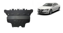 Stahl Unterfahrschutz für Motor Skoda Superb - Automatikgetriebe (2015-2024)