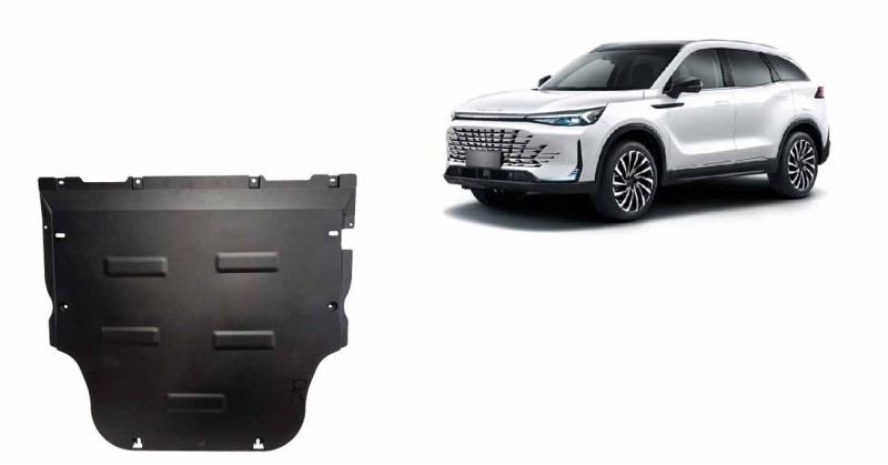 Stahl Unterfahrschutz für Motor Baic Beijing X75