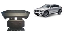 Stahl Unterfahrschutz für Motor Mercedes GLC Coupe X253 (2015-2022)