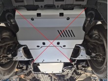 Aluminium Unterfahrschutz für Getriebe Toyota Land Cruiser (2024-2026)