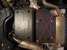 Stahl Unterfahrschutz für Kraftstofftank Peugeot Boxer (2016-2026)