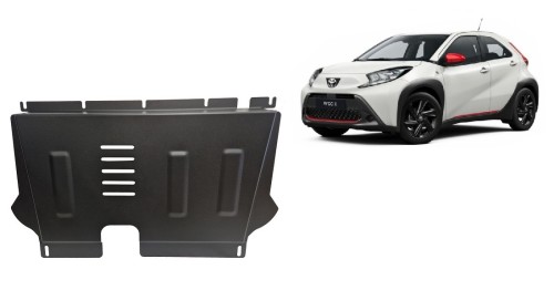 Stahl Unterfahrschutz für Motor Toyota Aygo X (2022-2026)