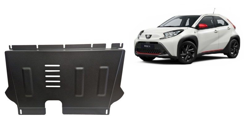 Stahl Unterfahrschutz für Motor Toyota Aygo X (2022-2026)