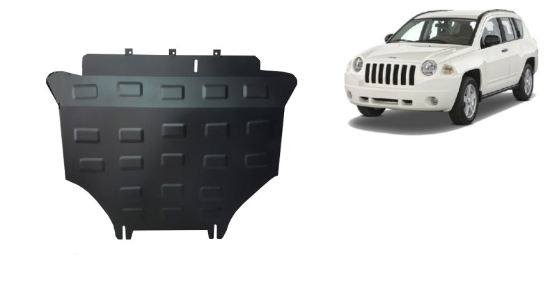 Stahl Unterfahrschutz für Motor Jeep Compass (2006-2016)