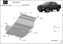 Aluminium Unterfahrschutz für Motor Evo Cross 4 (2018-2026)