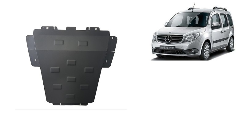 Stahl Unterfahrschutz für Motor Mercedes Citan (2012-2021)