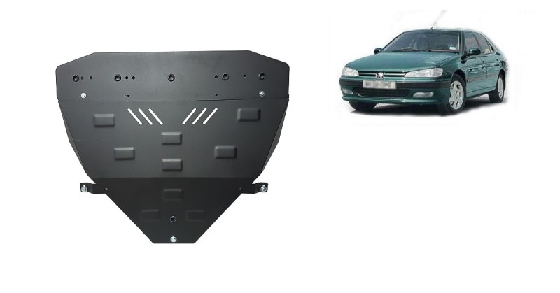Stahl Unterfahrschutz für Motor, Getriebe Peugeot 406 (1996-2004)