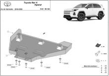 Stahl Unterfahrschutz für Differentialschutz Toyota RAV 4 (2026-2026)