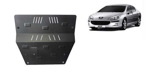 Stahl Unterfahrschutz für Motor Peugeot 407 (2004-2011)