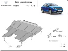 Stahl Unterfahrschutz für Motor Dacia Logan 2 Stepway (2012-2020)