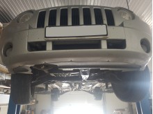 Stahl Unterfahrschutz für Motor Jeep Compass (2006-2016)