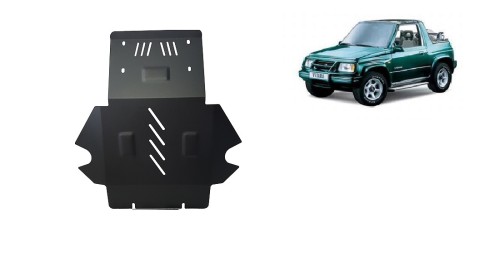 Stahl Unterfahrschutz für Motor Suzuki Vitara (1988-1999)