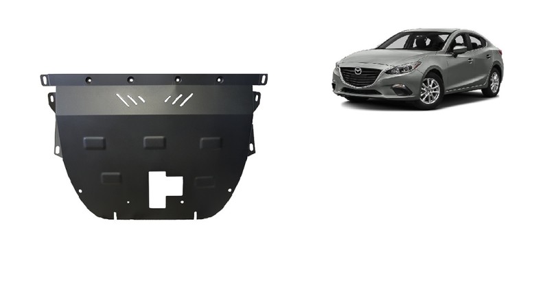 Stahl Unterfahrschutz für Motor Mazda 3 (2013-2018)