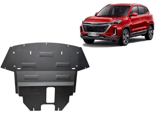 Stahl Unterfahrschutz für Motor Baic Beijing X3 (2024-2026)