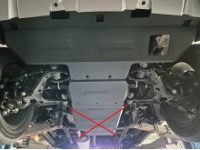 Stahl Unterfahrschutz für Motor Baic Beijing BJ60 (2022-2026)