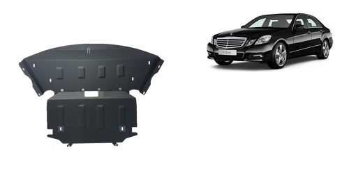 Stahl Unterfahrschutz für Motor Mercedes E-Class W212 - 4x4 (2009-2016)