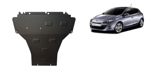Stahl Unterfahrschutz für Motor, Getriebe Renault Megane 3 (2008-2016)
