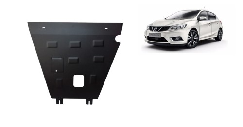 Stahl Unterfahrschutz für Motor Nissan Pulsar (2012-2018)