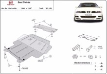 Stahl Unterfahrschutz für Motor Seat Toledo 1 (1991-1997)