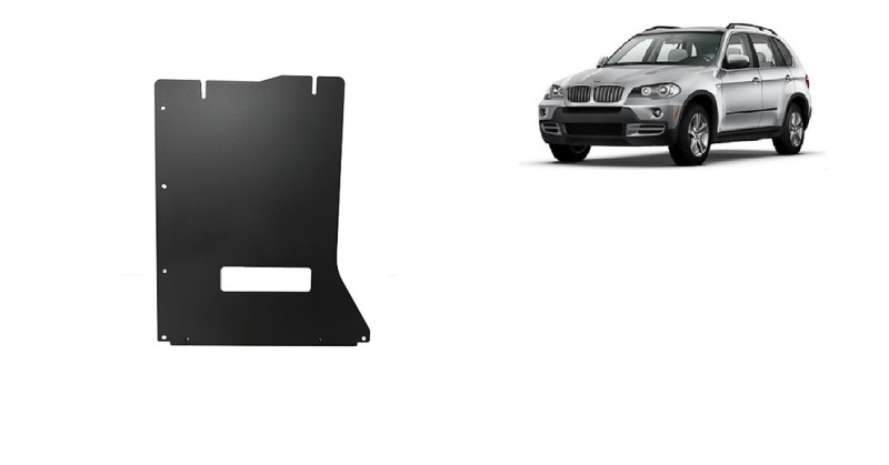 Stahl Unterfahrschutz für Getriebe BMW X5 (2007-2013)