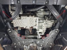 Stahl Unterfahrschutz für Motor Fiat 500x (2014-2026)