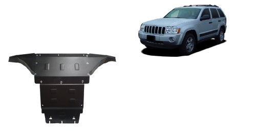 Stahl Unterfahrschutz für Motor Jeep Grand Cherokee (2005-2010)