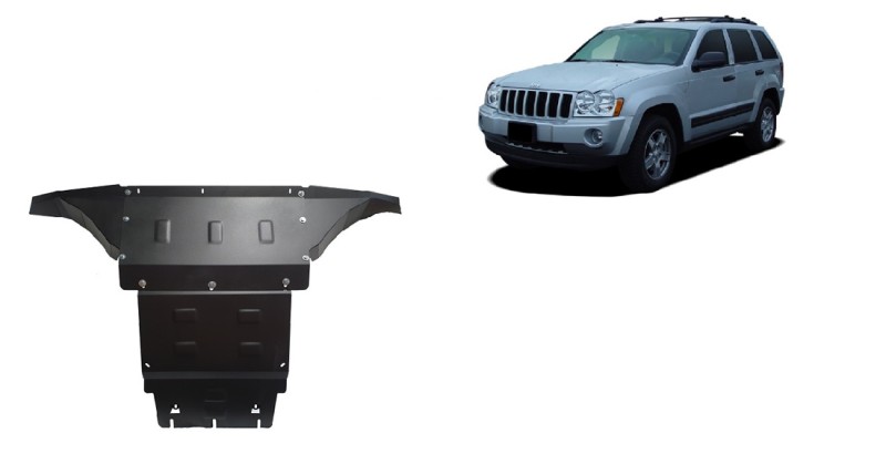 Stahl Unterfahrschutz für Motor Jeep Grand Cherokee (2004-2010)