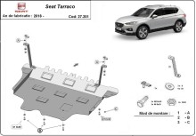 Stahl Unterfahrschutz für Motor Seat Tarraco (2018-2026)
