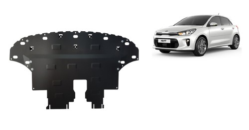 Stahl Unterfahrschutz für Motor Kia Rio 4 (2017-2026)