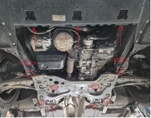Stalowa Osłona pod silnik Toyota Proace City Verso (2019-2026) EAN