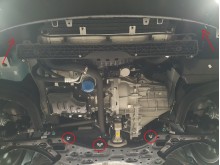Aluminium Unterfahrschutz für Motor Hyundai i30 (2017-2026)