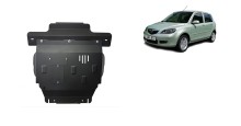 Stahl Unterfahrschutz für Motor, Getriebe Mazda 2 (2003-2007)