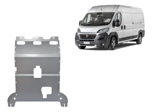 Aluminium Unterfahrschutz für Motor Fiat Ducato (2016-2026)