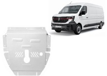 Aluminium Unterfahrschutz für Motor Renault Master (2024-2026)