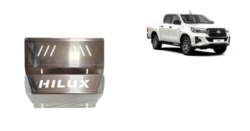 Aluminium Unterfahrschutz für Kühler Toyota Hilux Invincible (2021-2026)
