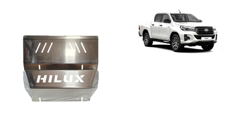 Aluminium Unterfahrschutz für Kühler Toyota Hilux Invincible (2021-2026)
