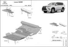 Stahl Unterfahrschutz für Motor Lexus GX460 (2010-2023)