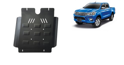 Stahl Unterfahrschutz für Getriebe Toyota Hilux Revo (2016-2026)