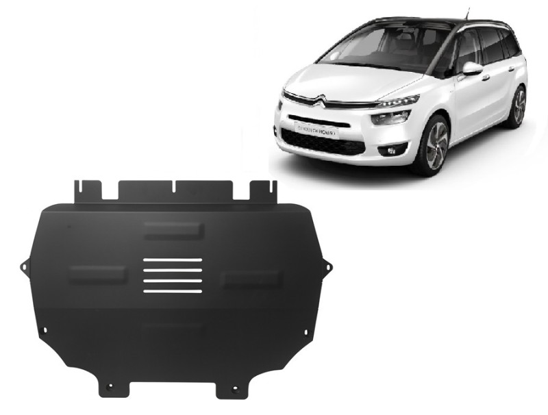Stahl Unterfahrschutz für Motor Citroen Grand C4 Picasso (2013-2018)