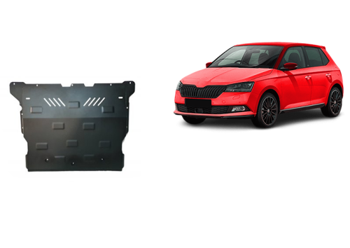 Stahl Unterfahrschutz für Motor Skoda Fabia (2021-2026)